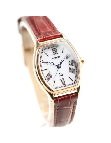 solar mujer Orient iO Natural & Plain RN-WG0014S JDM 24.1mm cristal de zafiro